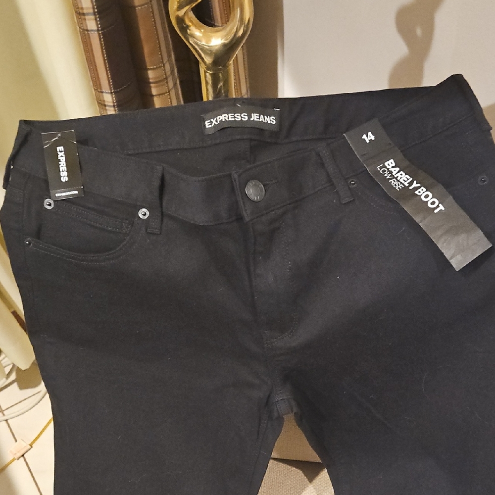 Express Women's Black Boot Cut Jeans